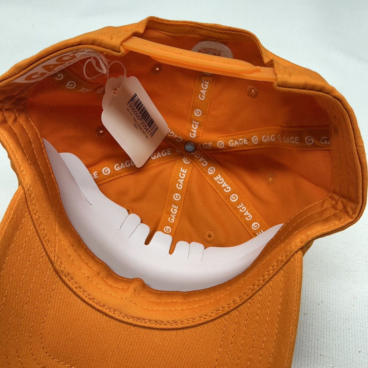 Other Gage Cannabis Hat Cap Mens Orange Snapback Embroidered Logo Size ONE SIZE - 7 Thumbnail
