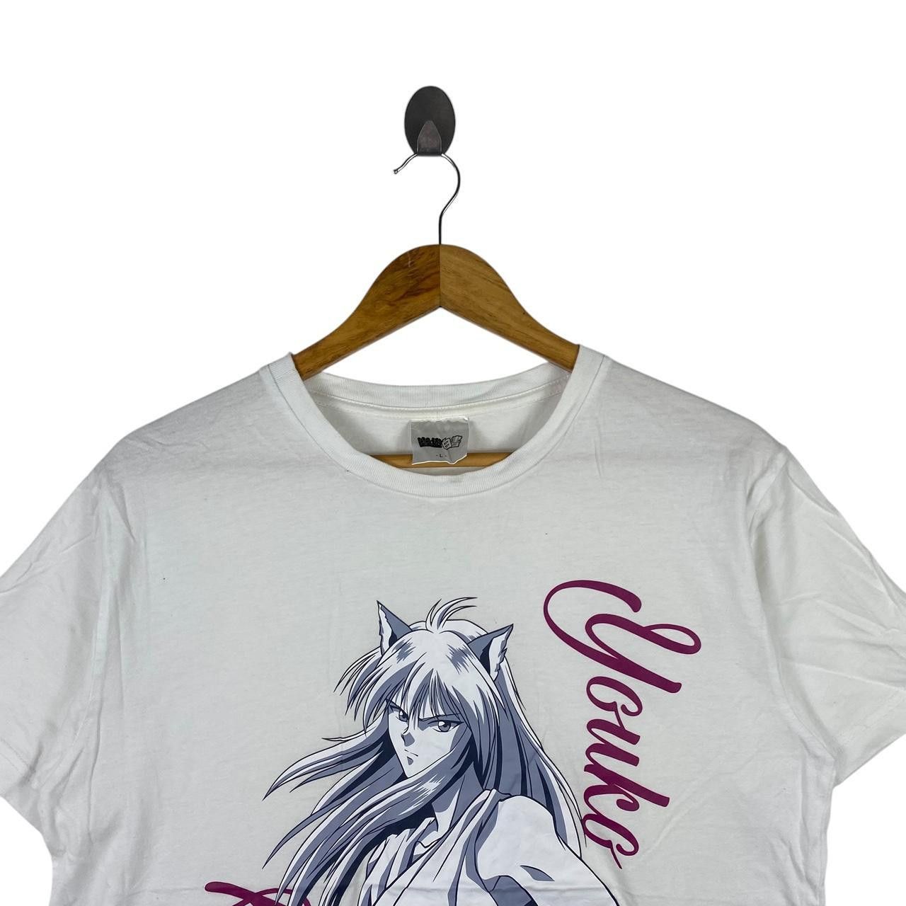 Anime YUYU HAKUSHO KURAMA Manga Anime Fox Demon Tee Shirt Top Size US L / EU 52-54 / 3 - 2 Thumbnail