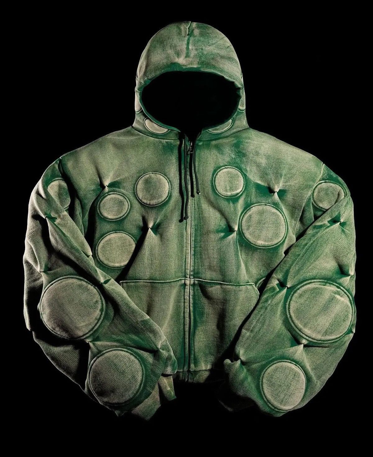 Bad Son 'OXYGEN' PADDED ZIP-UP HOODIE | Grailed Bad Son 'OXYGEN' PADDED ZIP-UP HOODIE | Grailed