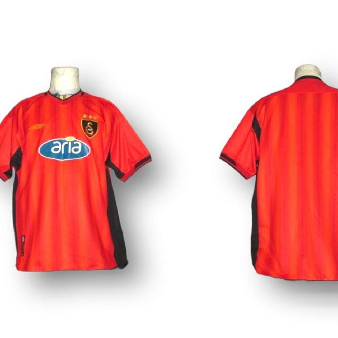 Umbro Fc Galatasaray SK 2002 2003 Away shirt jersey Size US L / EU 52-54 / 3 - 2 Thumbnail