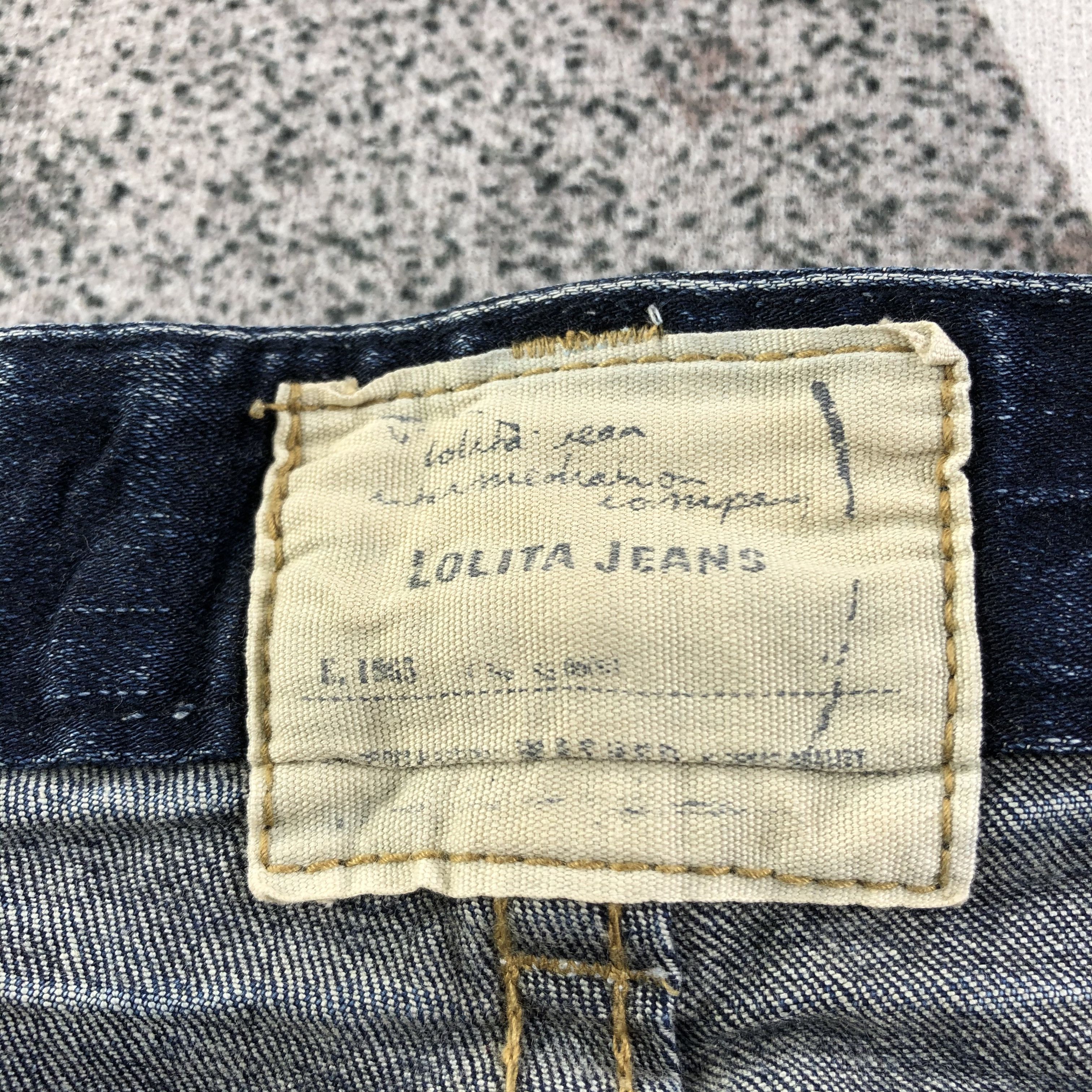 Japanese Brand Lolita Jeans Faded Blue Skinny Denim KJ1759 Size 30" / US 8 / IT 44 - 10 Thumbnail