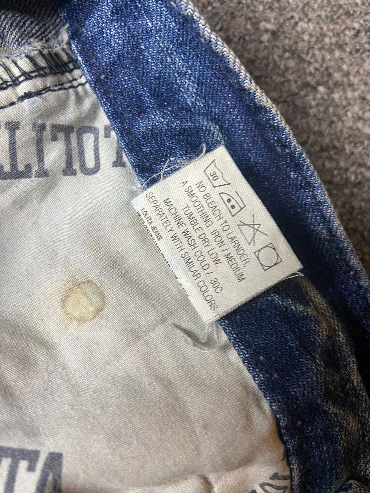 Japanese Brand Vintage Lolita Jeans Light Wash Denim (151) Size US 30 / EU 46 - 5 Thumbnail