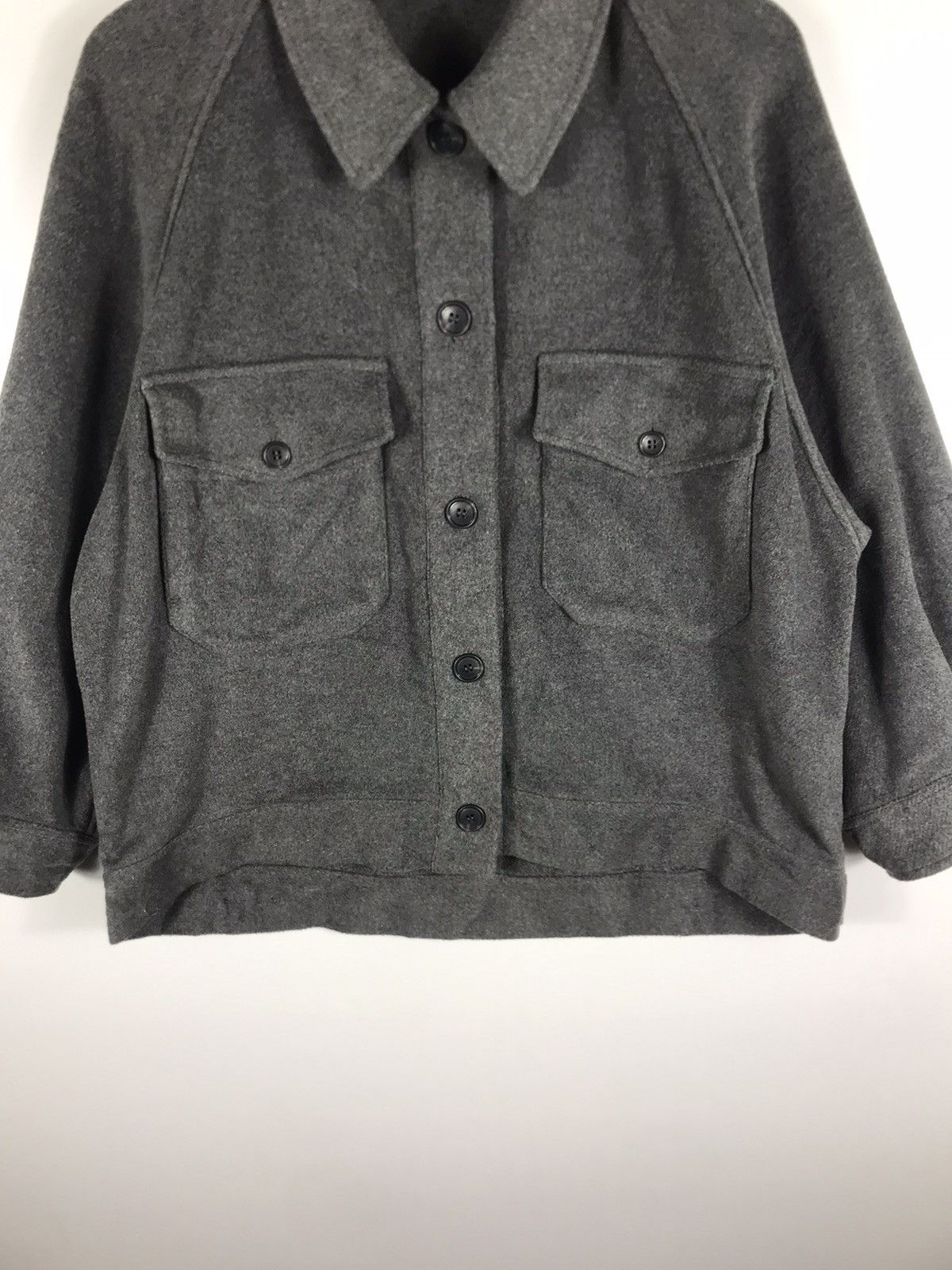 Japanese Brand × Uniqlo 🔥Uniqlo:C Winter Wool Button Chore Style Jacket Size US L / EU 52-54 / 3 - 5 Thumbnail