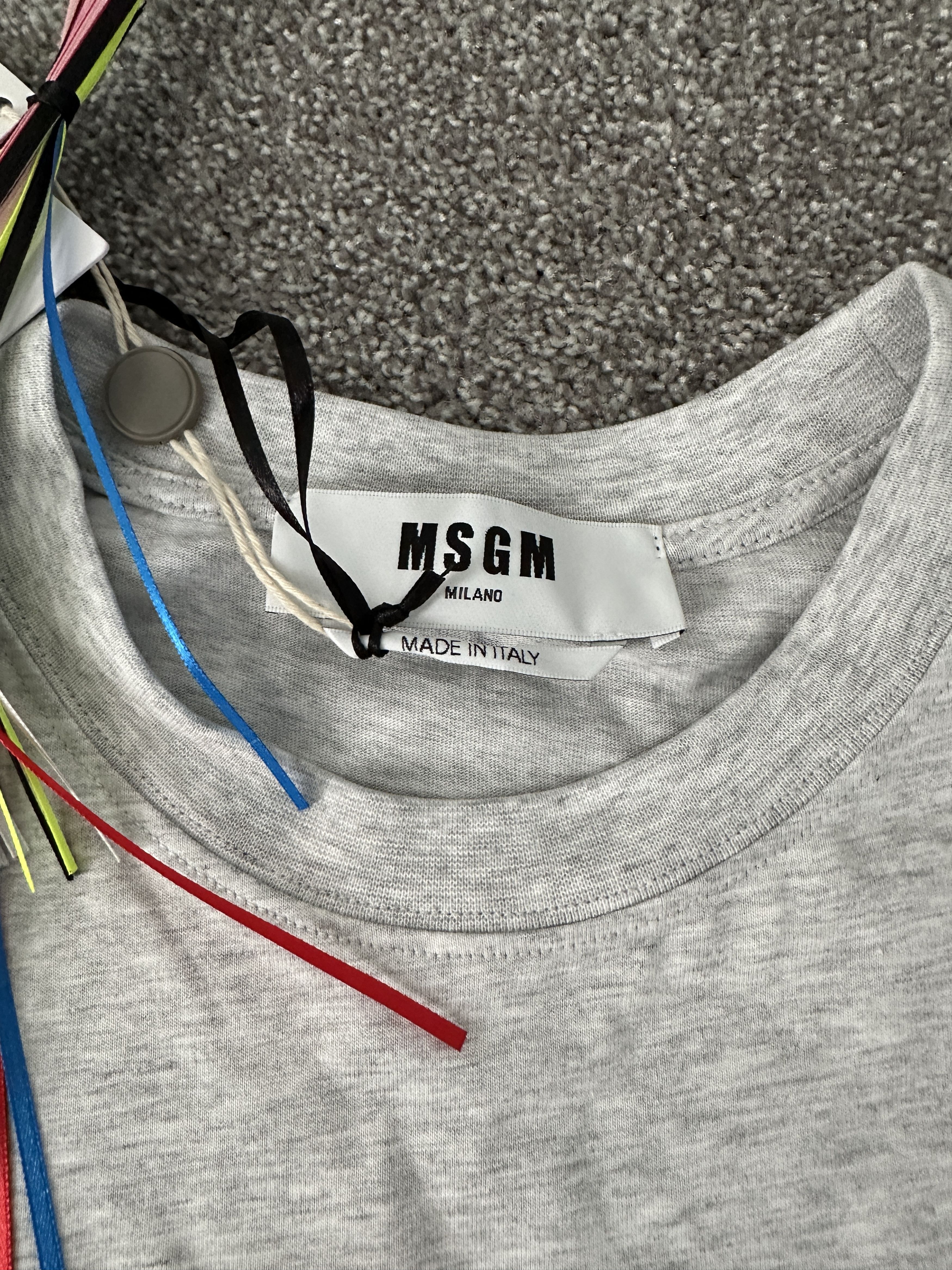 MSGM MSGM Milano T-Shirt | Size Small | Made In Italy Size US S / EU 44-46 / 1 - 3 Thumbnail