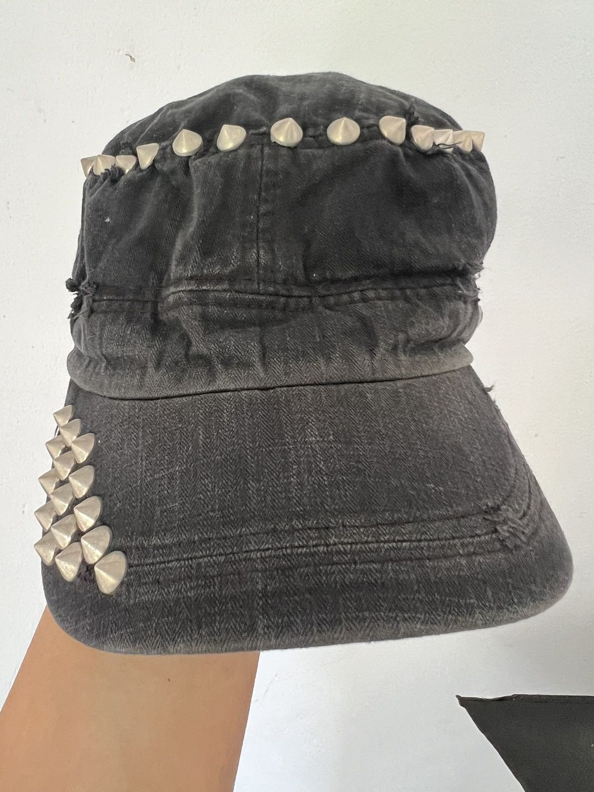 Japanese Brand Japanese Studded Cap Size ONE SIZE - 5 Thumbnail
