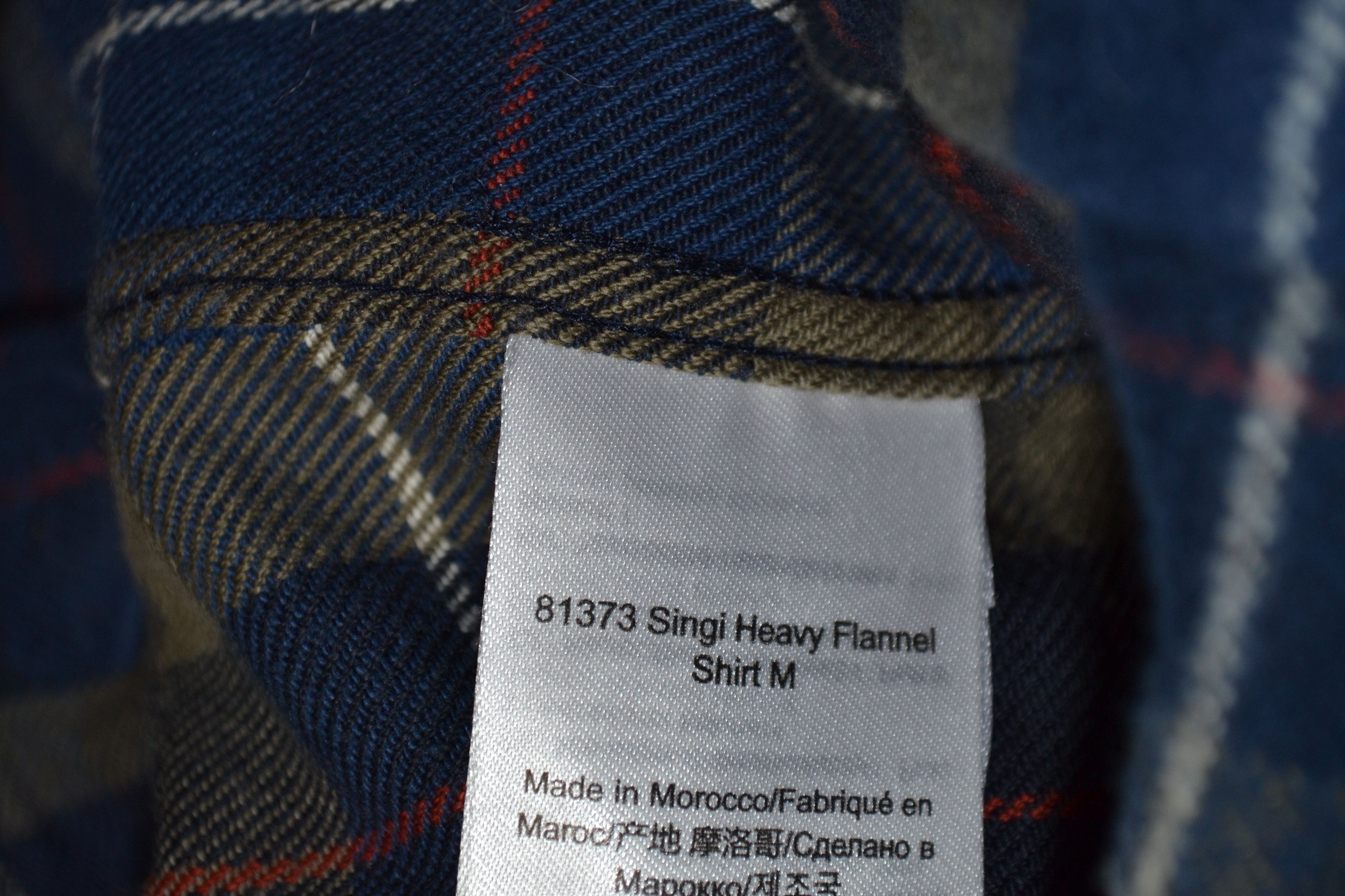 Fjallraven Fjallraven Fjall Raven Singi Heavy Flannel S Blue Shirt Size US S / EU 44-46 / 1 - 5 Thumbnail
