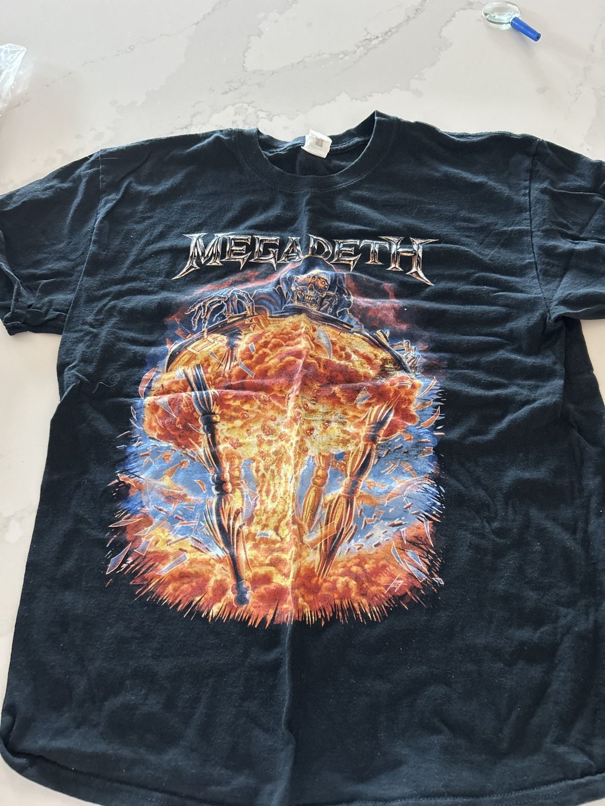 Other Black Megadeth Tee Size US L / EU 52-54 / 3 - 2 Thumbnail