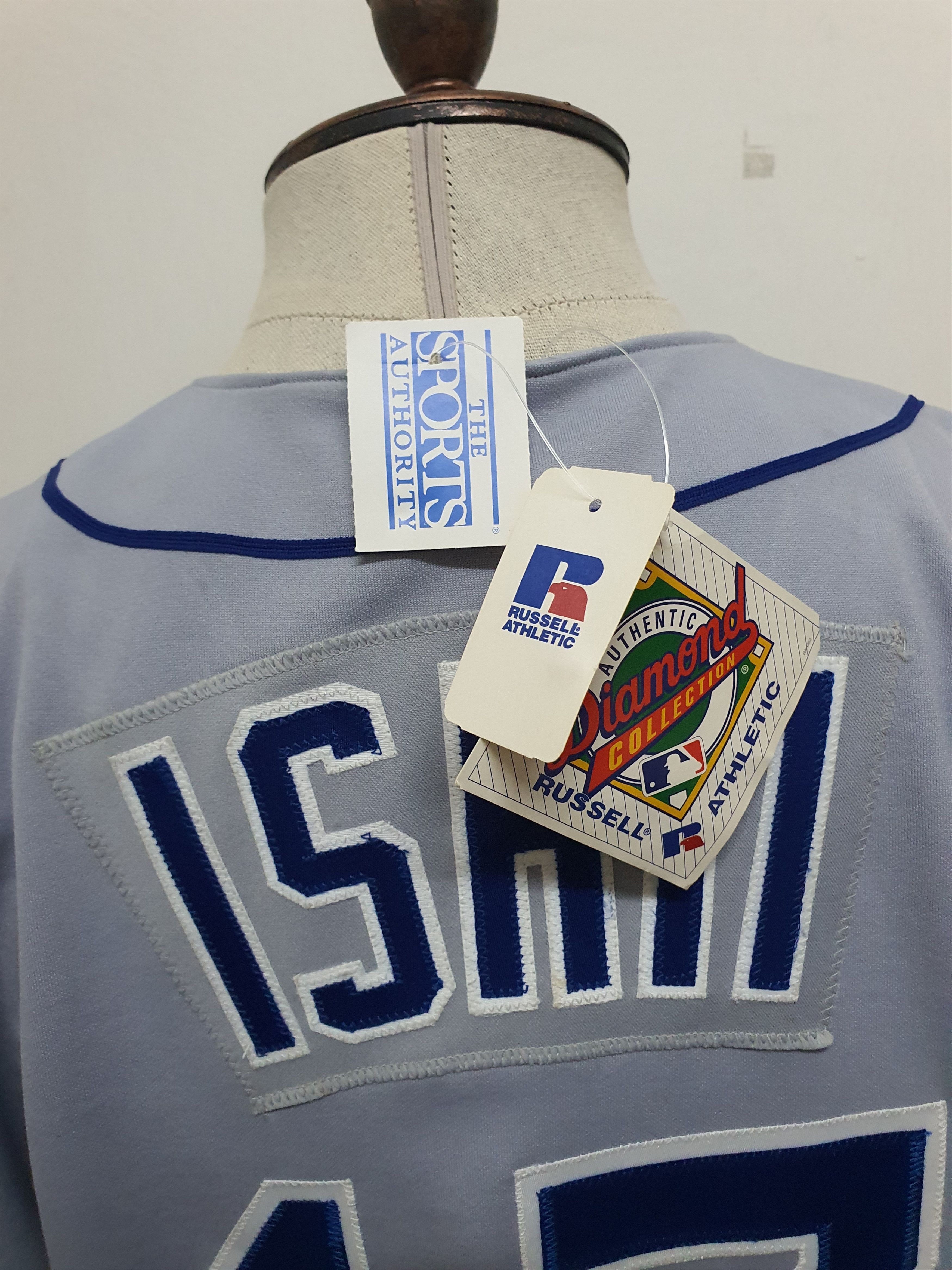 Russell Athletic Los Angeles DODGERS Russel Athletic x Diamond Collection Size US M / EU 48-50 / 2 - 4 Thumbnail