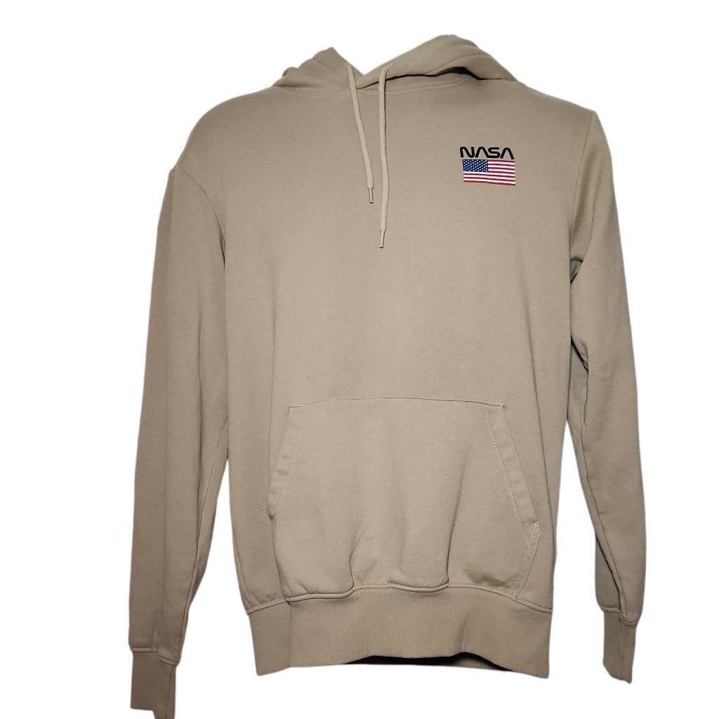 H&M Divided H&M Men's Size XS Tan NASA Hoodie Size US XS / EU 42 / 0 - 1 Thumbnail