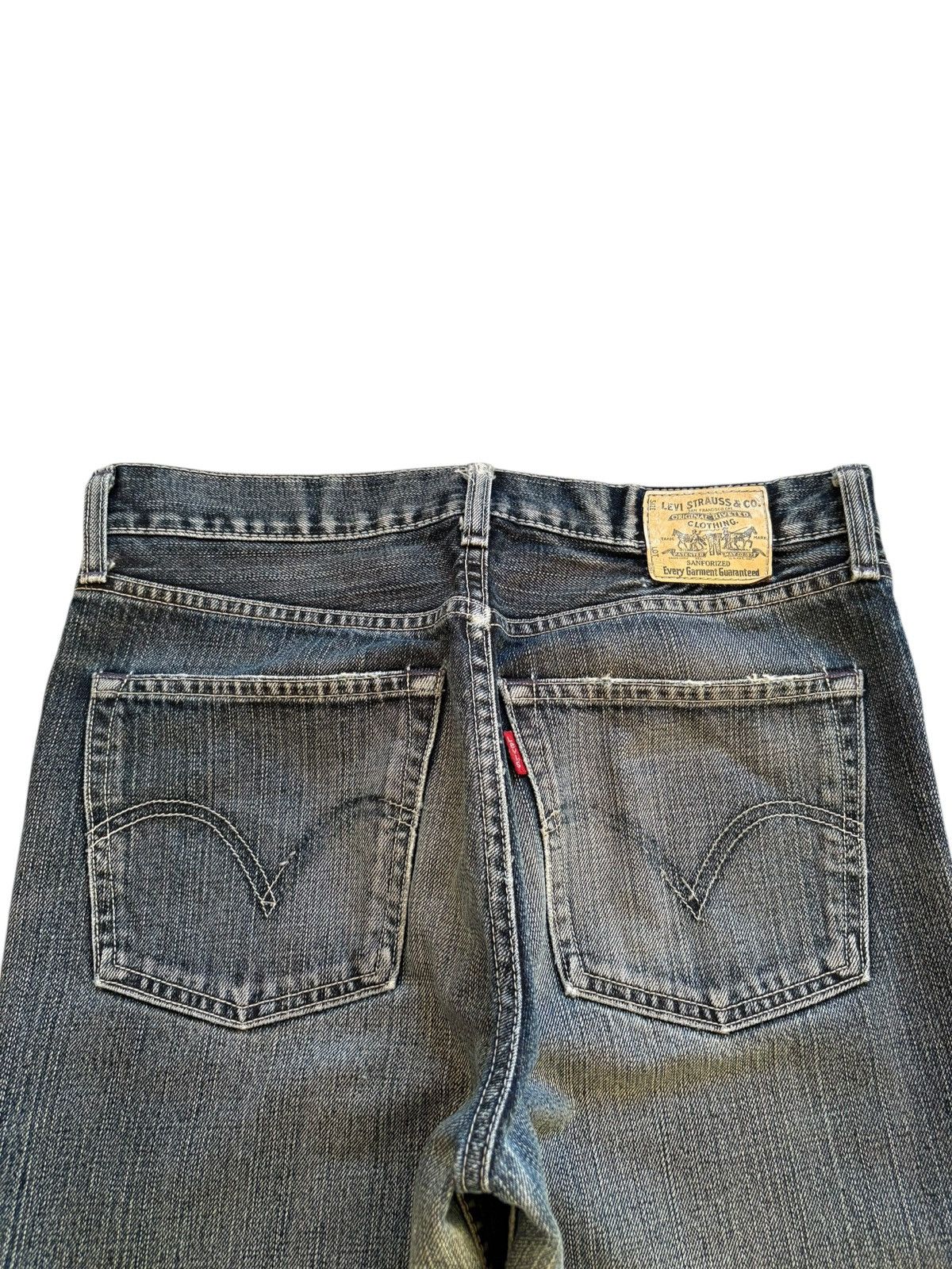 Levi's Vintage 90s Levis 507 Faded Wash Ripped Loose Baggy Jeans Size US 30 / EU 46 - 8 Thumbnail