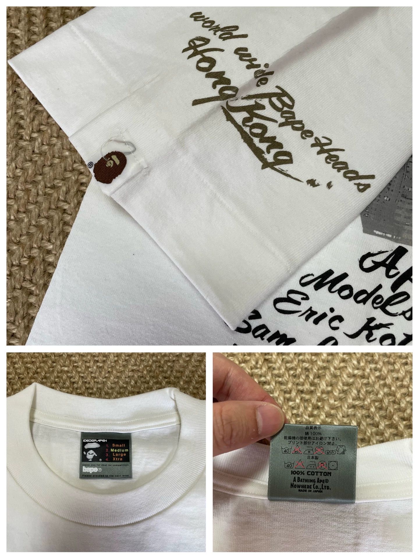 Bape BAPE 1999 HKO Stars-Signed SS Tee M New Size US M / EU 48-50 / 2 - 8 Thumbnail