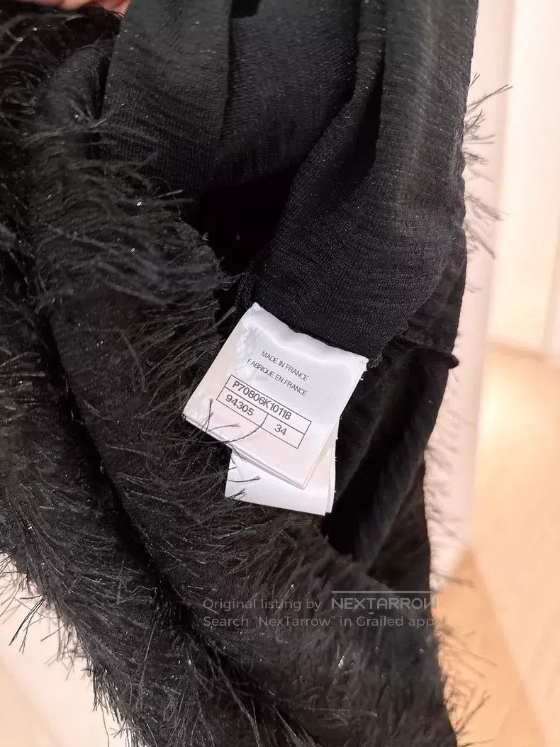 Chanel Chanel Black tasselle strap dress Size XXS / US 00 / IT 34 - 8 Thumbnail
