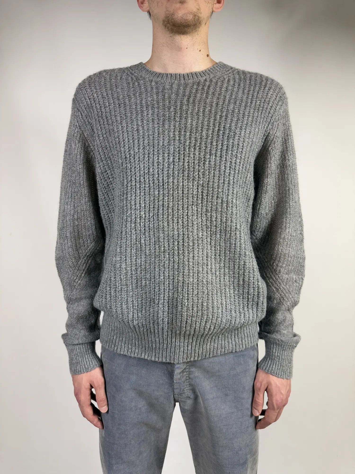 Allsaints Allsaints Montall Crew Mesh Mohair Sweater Size US L / EU 52-54 / 3 - 1 Thumbnail