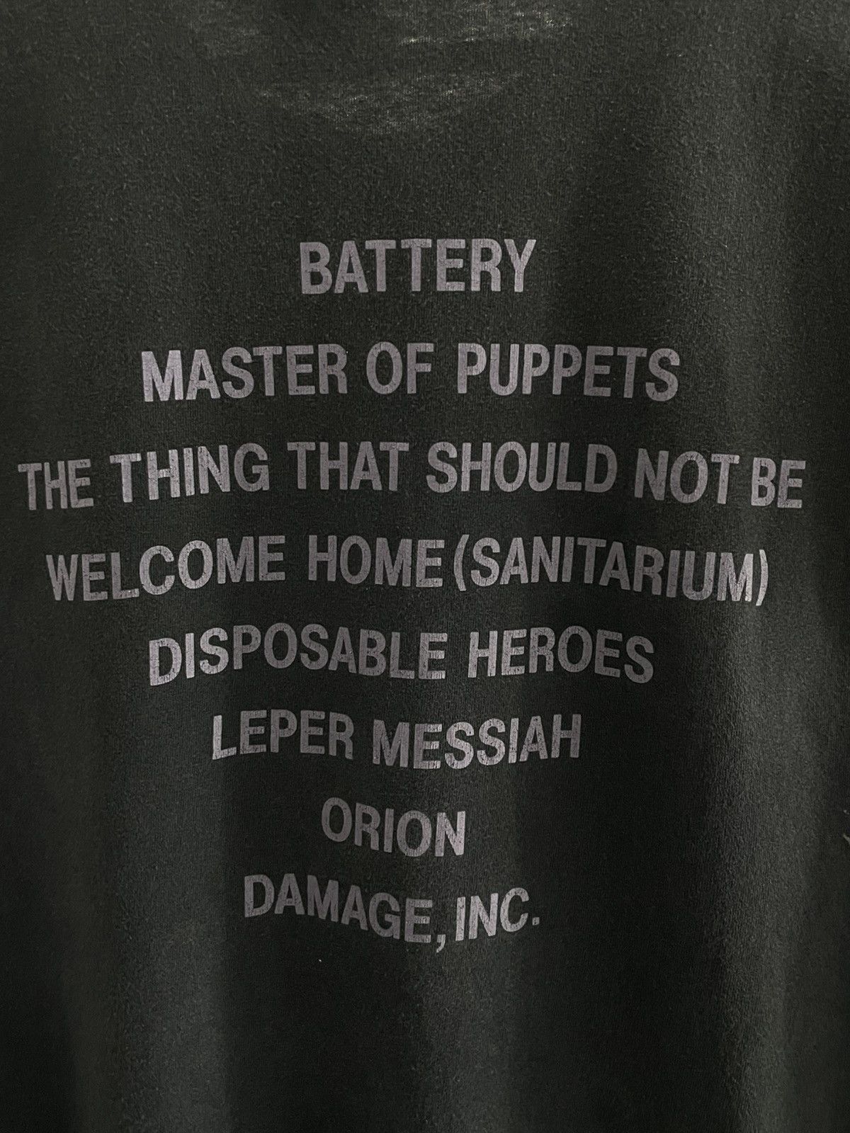 Band Tees 💥RARE💥 Vintage Metallica 1994 Master Of Puppets T-Shirt Size US XL / EU 56 / 4 - 6 Thumbnail