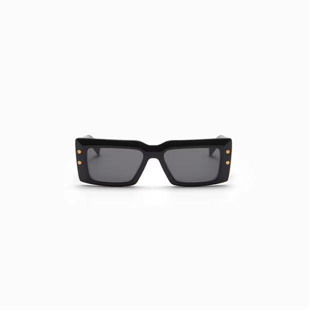 Balmain o1g2r1mq1024 Size: OS / Sunglasses in Black & Gold Size ONE SIZE - 1 Thumbnail