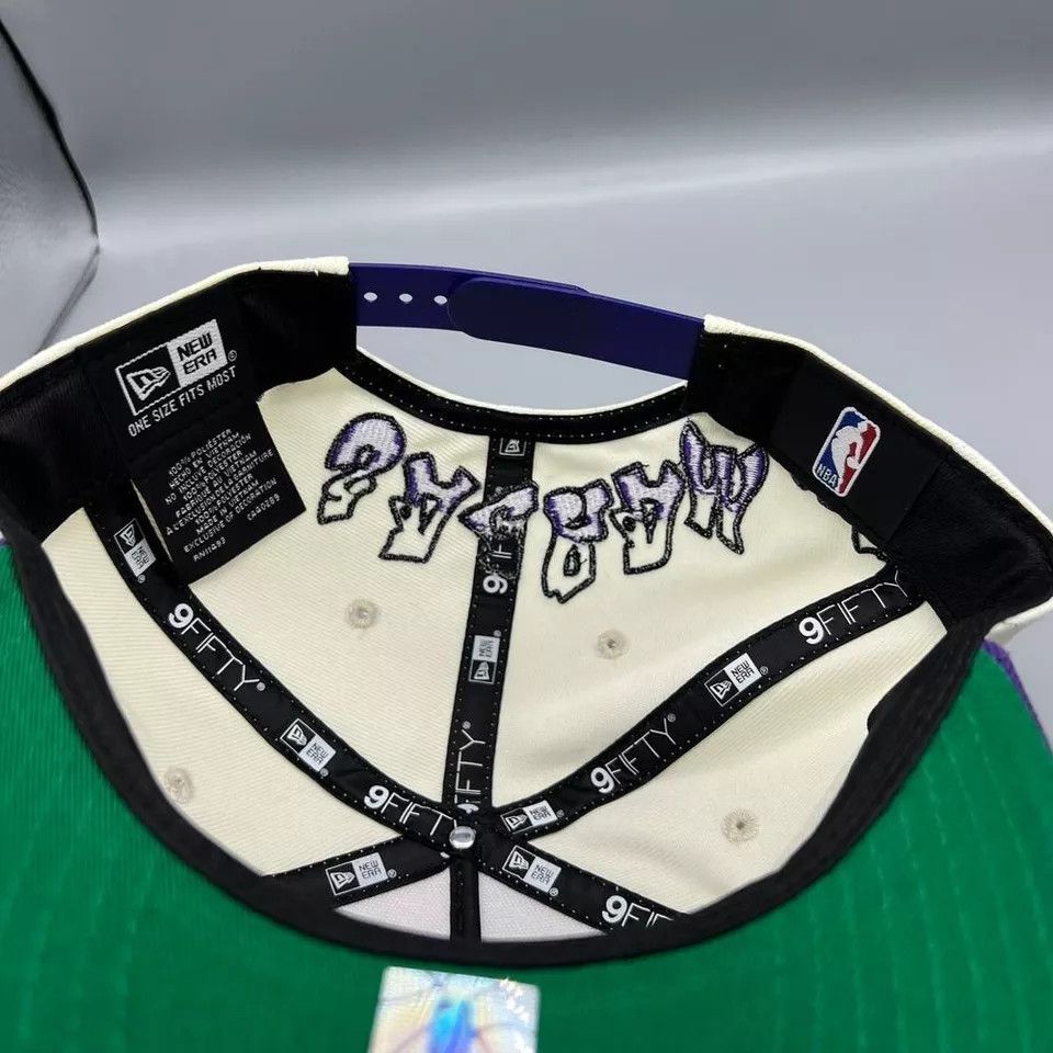 New Era × Vintage Sacramento Kings Hat Men Graffiti Retro Snap Back A-Frame Size ONE SIZE - 6 Thumbnail