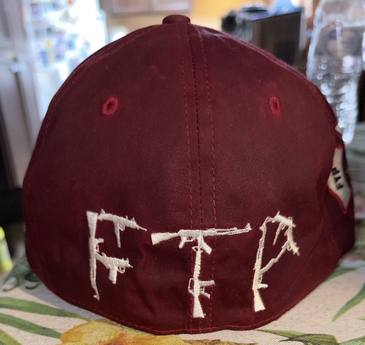 Fuck The Population FTP - Firearm Wax Cotton Fitted (7 1/8) Size ONE SIZE - 4 Thumbnail
