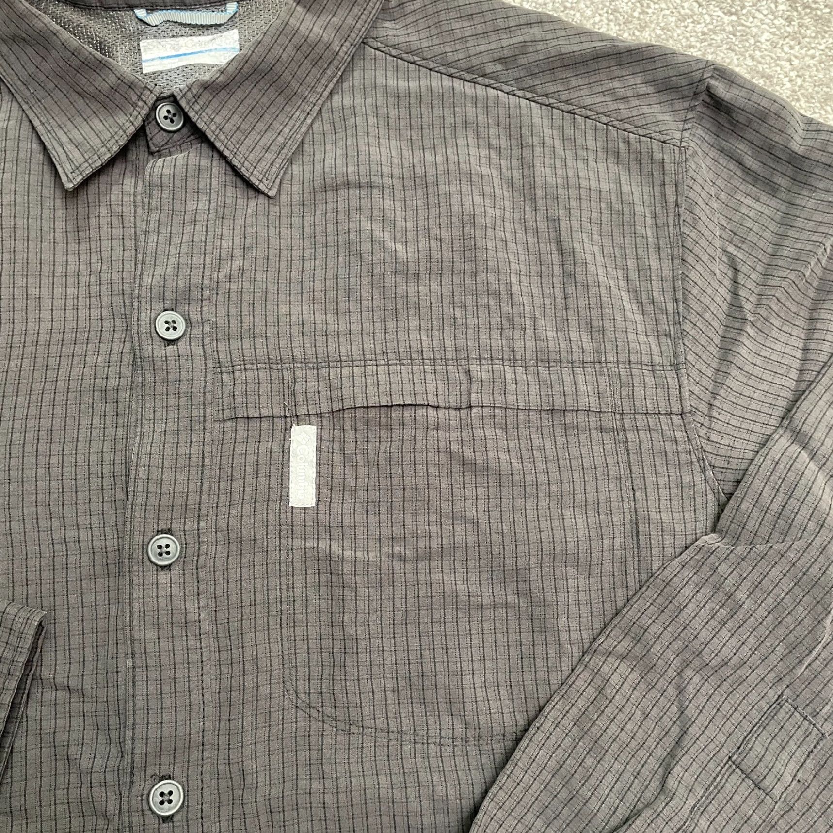 Vintage Columbia Button Up Shirt Mens Large Brown Plaid Long Sleeve Outdoor Top Shirt Casual Size US L / EU 52-54 / 3 - 4 Thumbnail