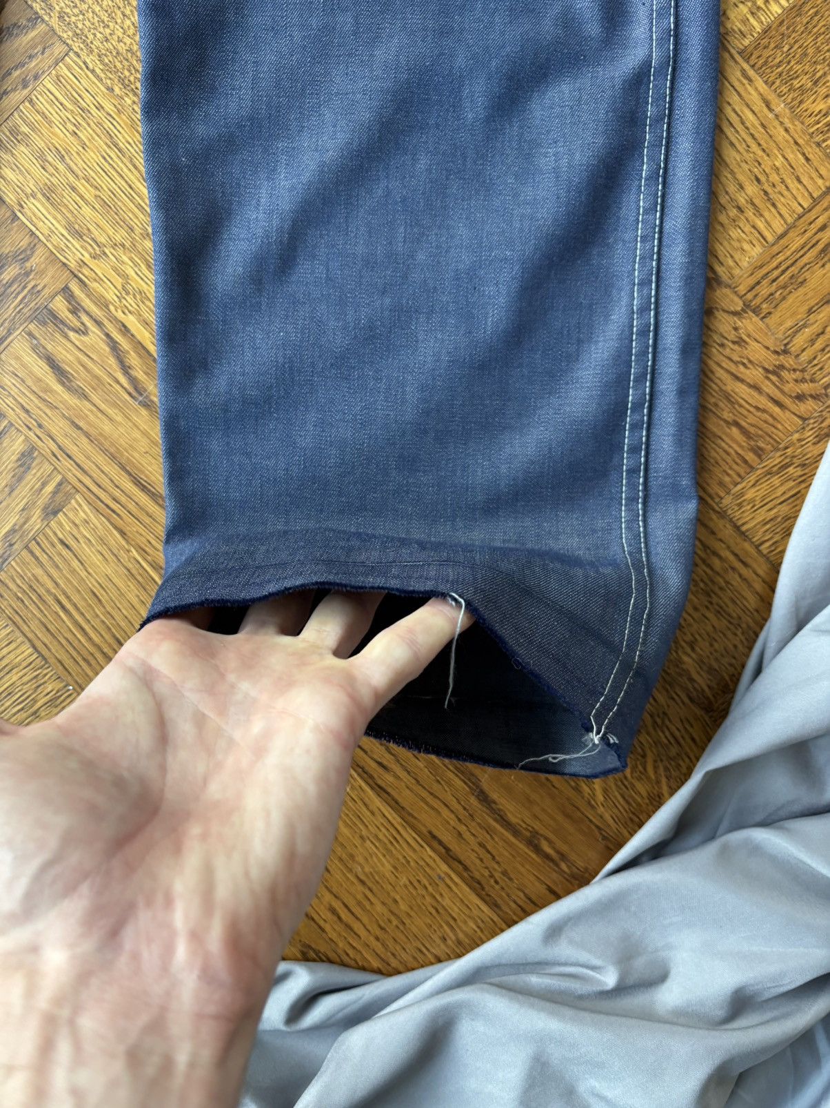 Levi's × Sears × Vintage Vintage Sears Toughskins 1970s Carpenter Jean Darkwash Perma Size US 30 / EU 46 - 10 Thumbnail