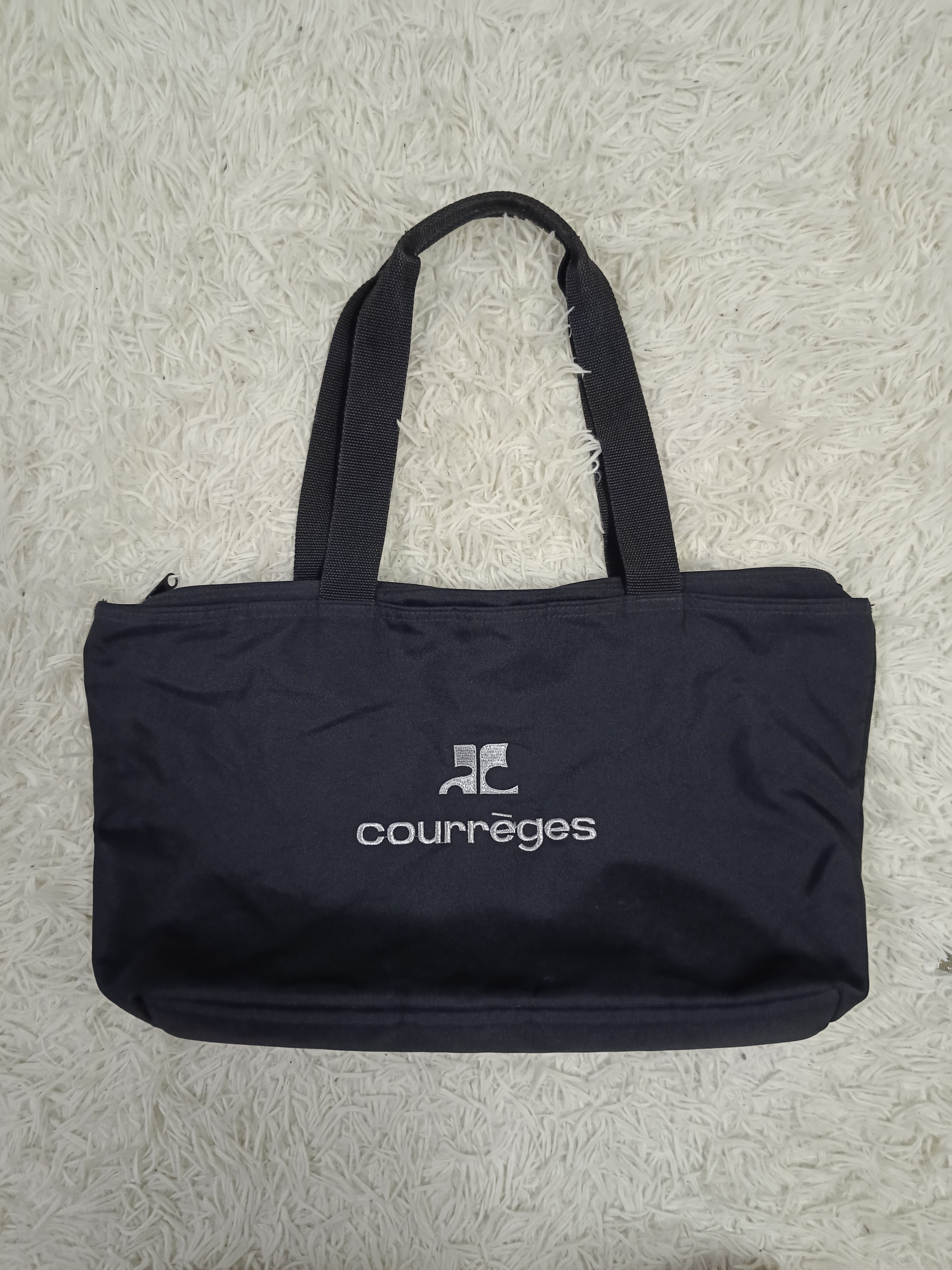 Courreges COURREGES BLACK TOTE BAG Size ONE SIZE - 1 Thumbnail