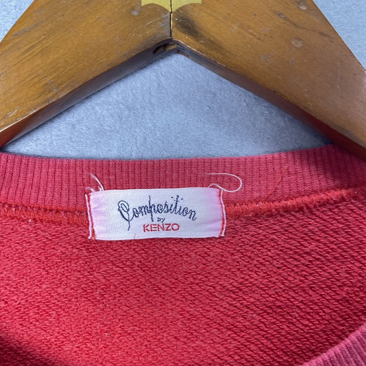 Composition by Kenzo 1995 Vintage Composition by Kenzo Sweatshirt Size US M / EU 48-50 / 2 - 8 Thumbnail