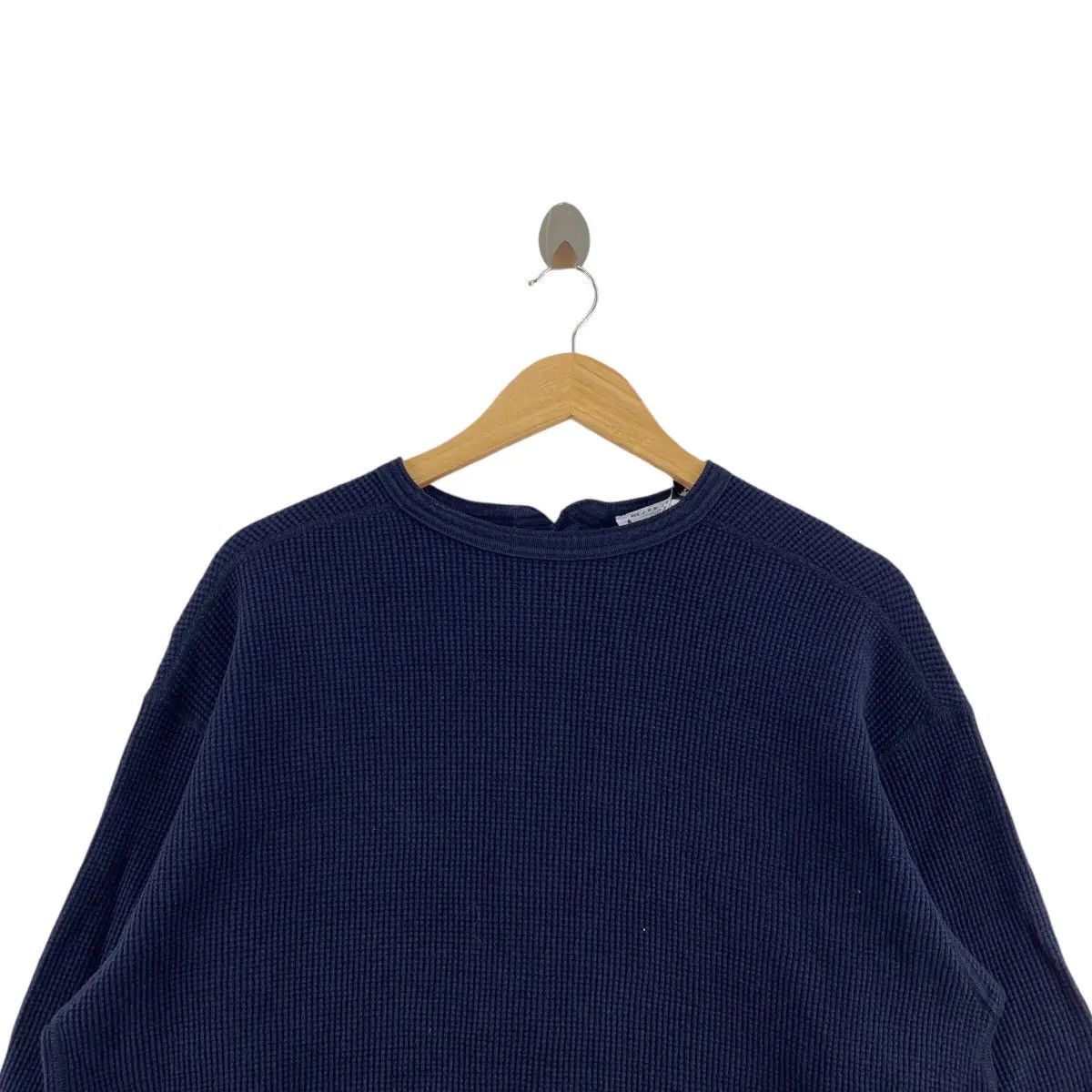 Vintage Vintage AMERICANA TOKYO JAPAN Indigo Tee Shirt Size L / US 10 / IT 46 - 4 Thumbnail