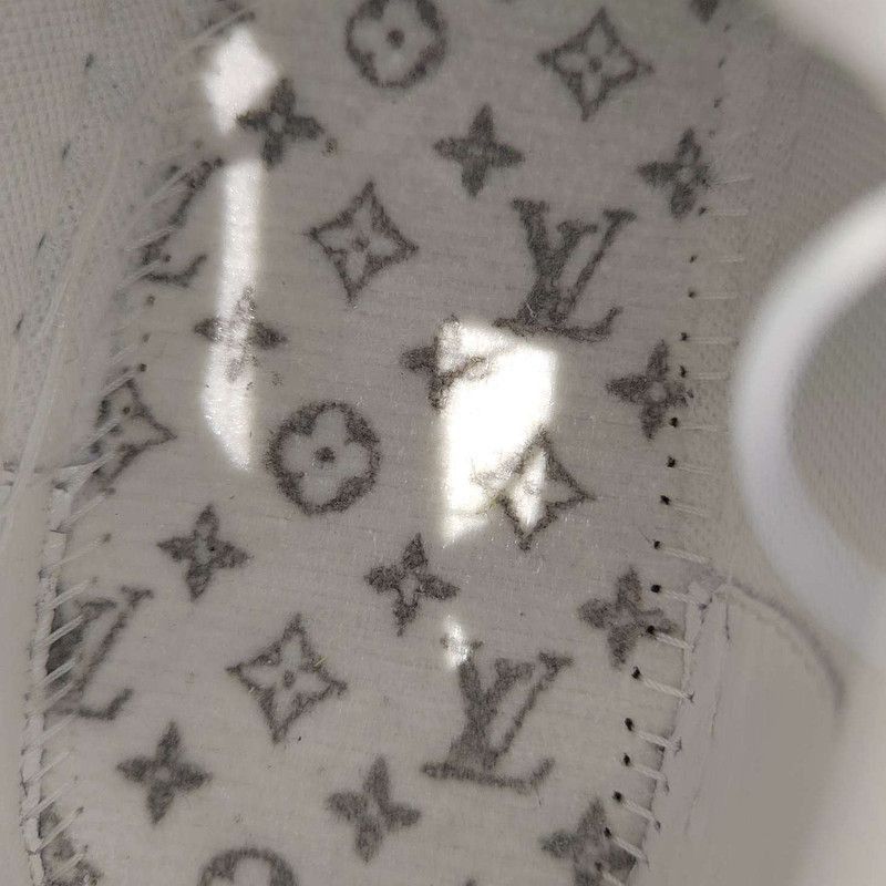 Louis Vuitton Louis Vuitton Stadium Denim Low-Top Sneakers -2505 Size US 7 / IT 37 - 9 Thumbnail
