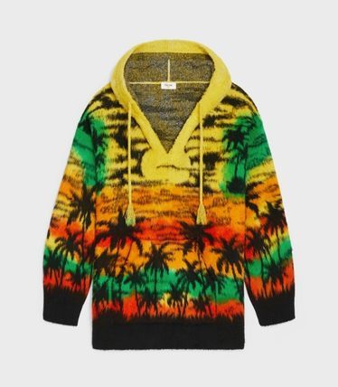 Celine o1bcso1str0925 2AG91421U Hooded Sweater in Multicolor Size US XL / EU 56 / 4 - 1 Thumbnail