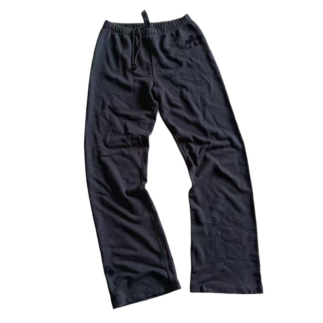 Chrome Hearts Triple velvet cross sweatpants Size US 30 / EU 46 - 1 Thumbnail