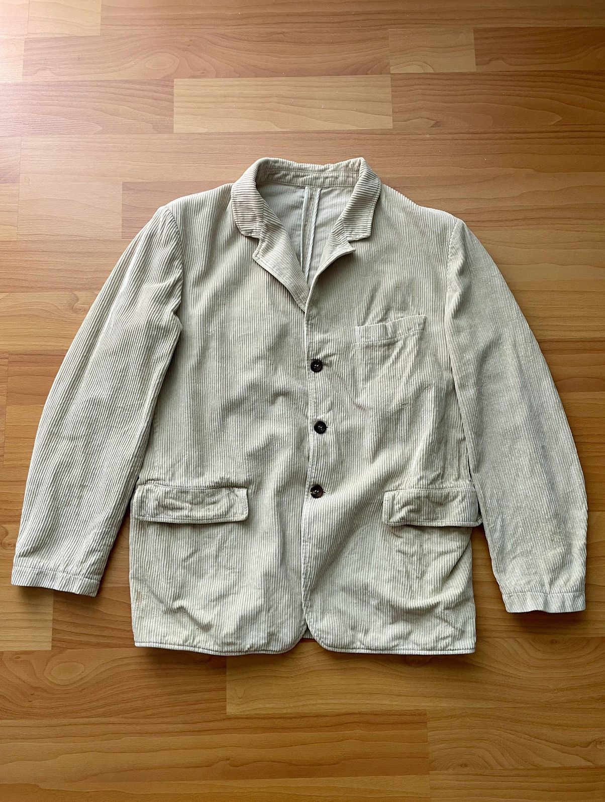 C.P. Company × Designer Vintage 90s C.P. Company Blazer Velvet Jacket Buttons Size 52R - 1 Thumbnail