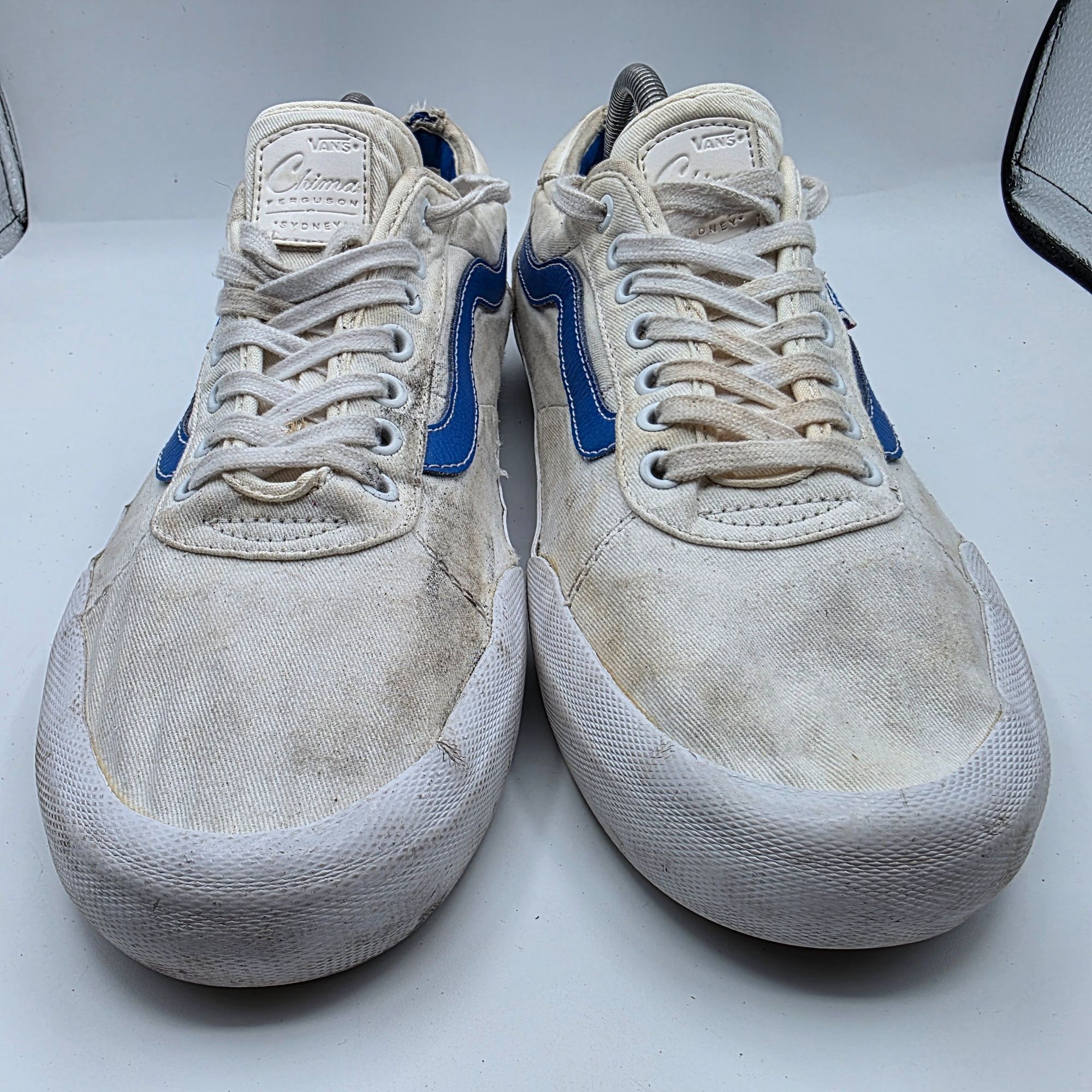 Vans Vans Chima Pro 2 Center Court Classic Mens 12 White Blue Ath Size US 12 / EU 45 - 14 Thumbnail