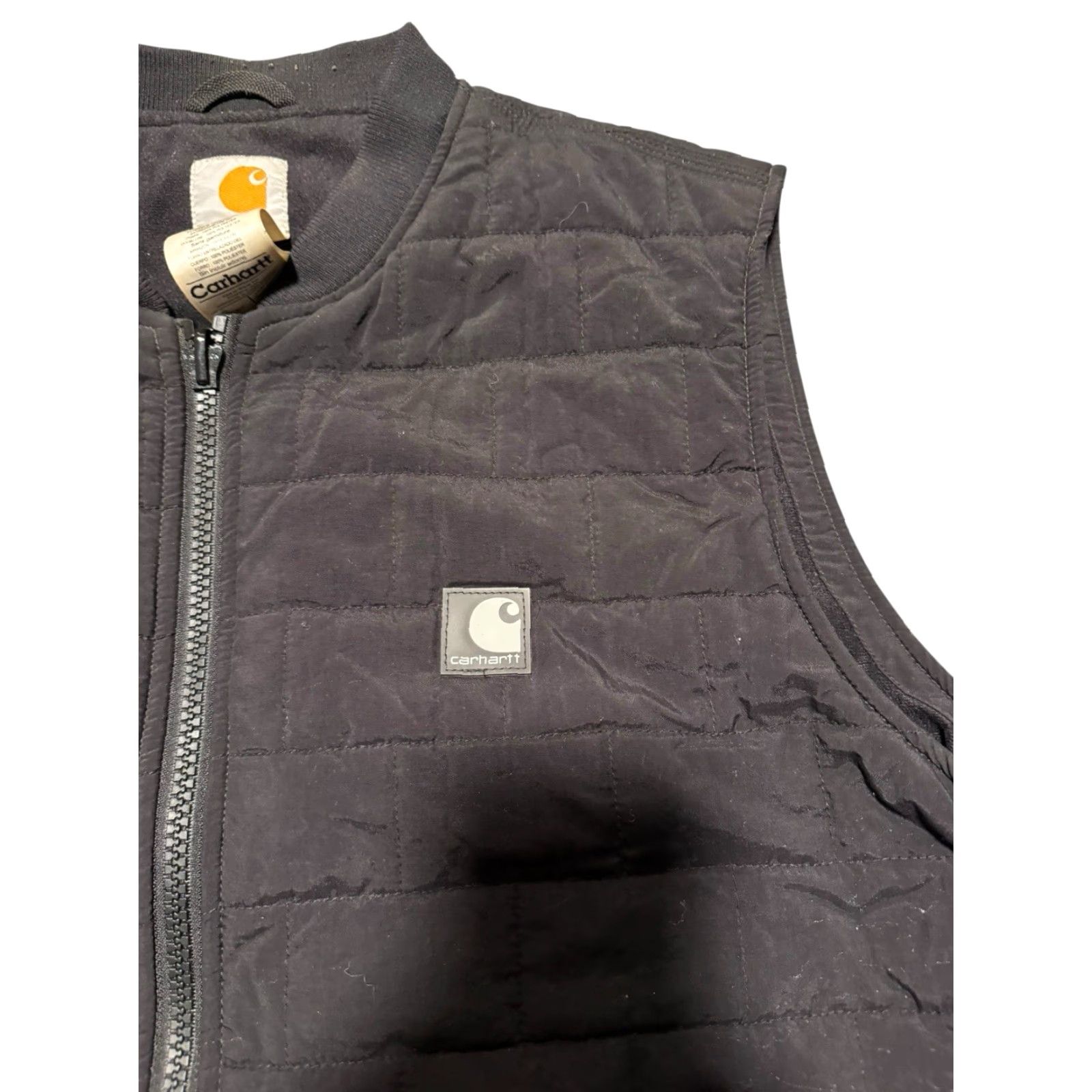 Carhartt VINTAGE Carhartt C76 Gilliam Vest Mens Large BLK Quilted Cordura Liner Only Black Quilted Cordura Liner Only Parka Style Jacket Size US L / EU 52-54 / 3 - 4 Thumbnail