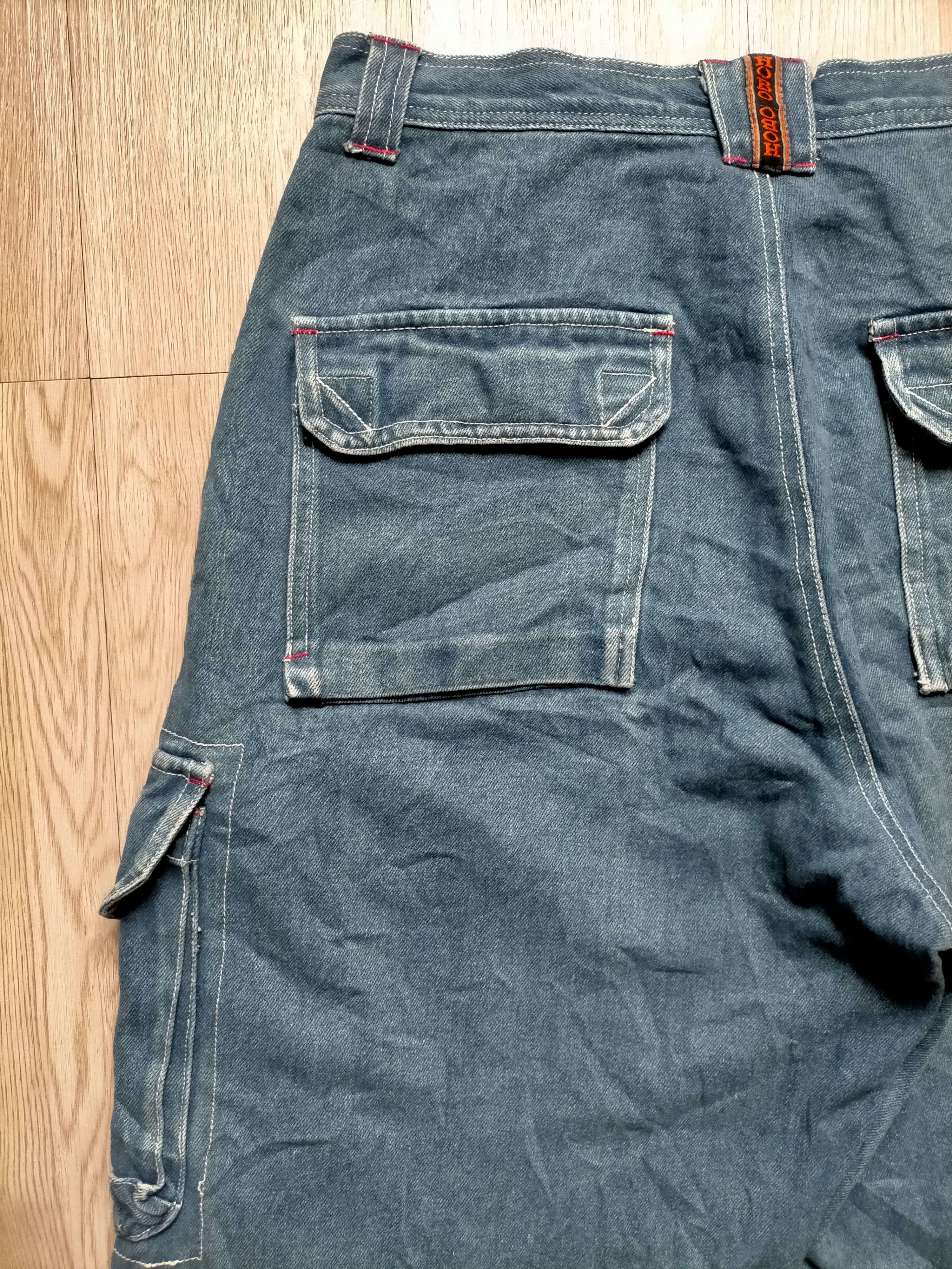 Hobo Hobo Baggy Hip Hop Skate Cargo Pants Size US 32 / EU 48 - 10 Thumbnail