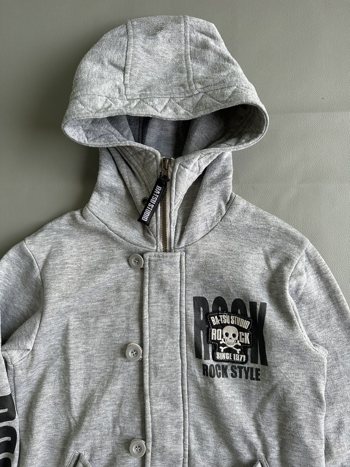 14th Addiction BA-TSU STUDIO SKULL POEM ZIP NINJAS HOODIE IFSIX LGB STYLE Size US S / EU 44-46 / 1 - 4 Thumbnail