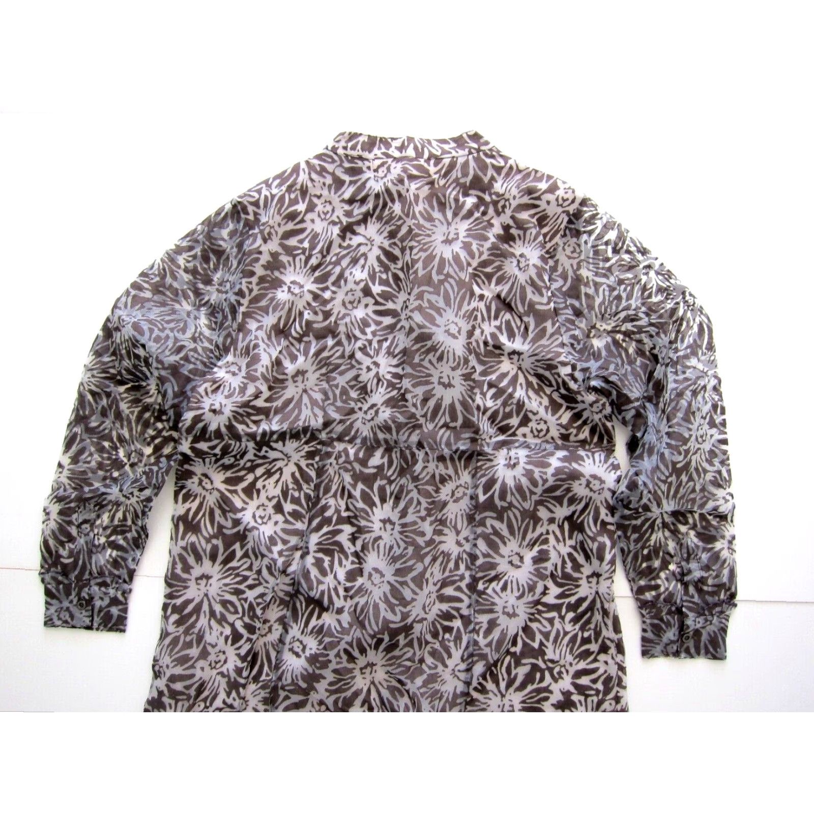 Vintage NWT Rancho Estancia Floral Long Sleeve Tunic Mini Dress XX NWT Size XXL / US 16-18 / IT 52-54 - 5 Thumbnail