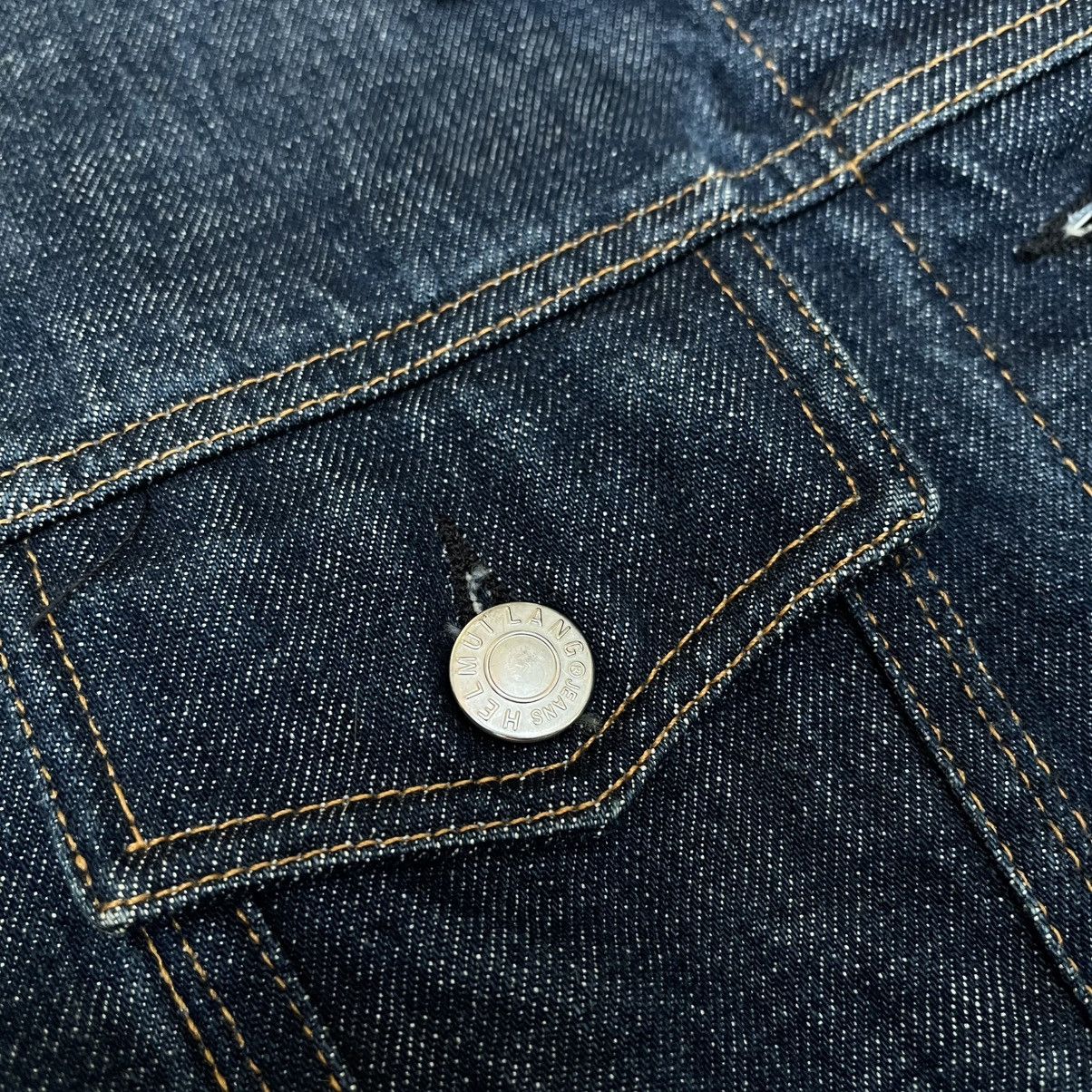 Helmut Lang Helmut lang AW1999 Elongated Sleeves Denim Trucker Jacket Size US M / EU 48-50 / 2 - 10 Thumbnail