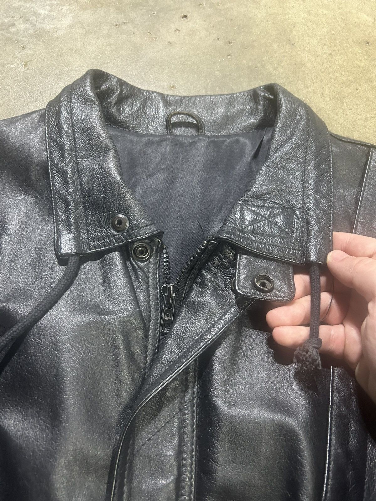 Vintage Beautiful Vintage Leather Jacket Size US M / EU 48-50 / 2 - 4 Thumbnail