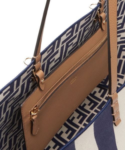 Fendi o1loc1c0426 Size:OS/Roll Large in Dark Blue Size ONE SIZE - 4 Thumbnail