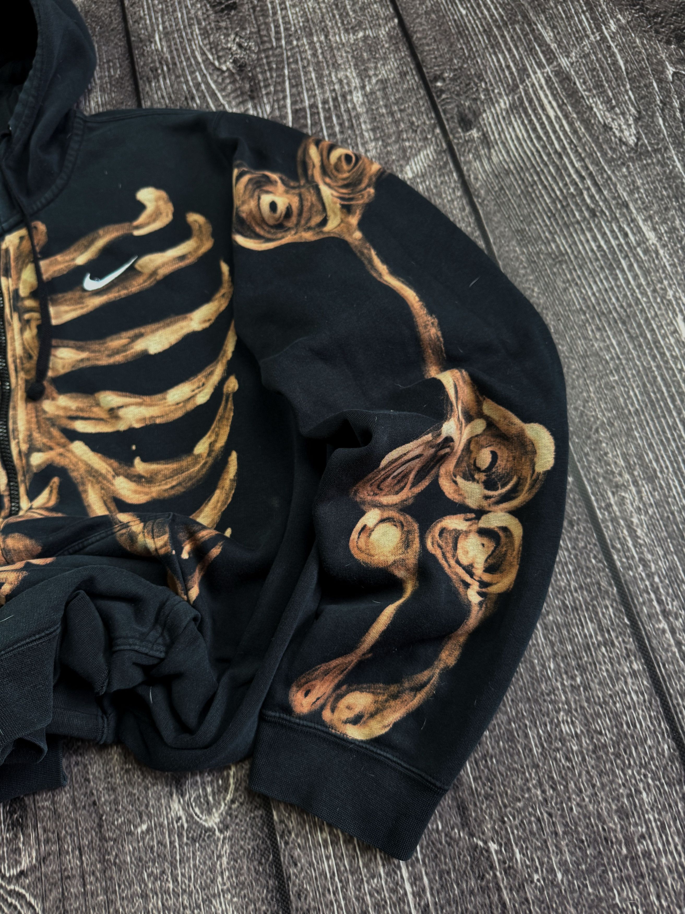 Designer Vintage Streetwear Kapital Style Nike Skeleton Hoodie 90s Size US L / EU 52-54 / 3 - 4 Thumbnail