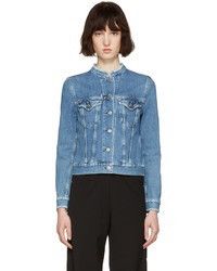 Acne Studios Acne Studios SS16 ‘Who Indigo Fray’ Distressed Denim Jacket Size US S / EU 44-46 / 1 - 7 Thumbnail