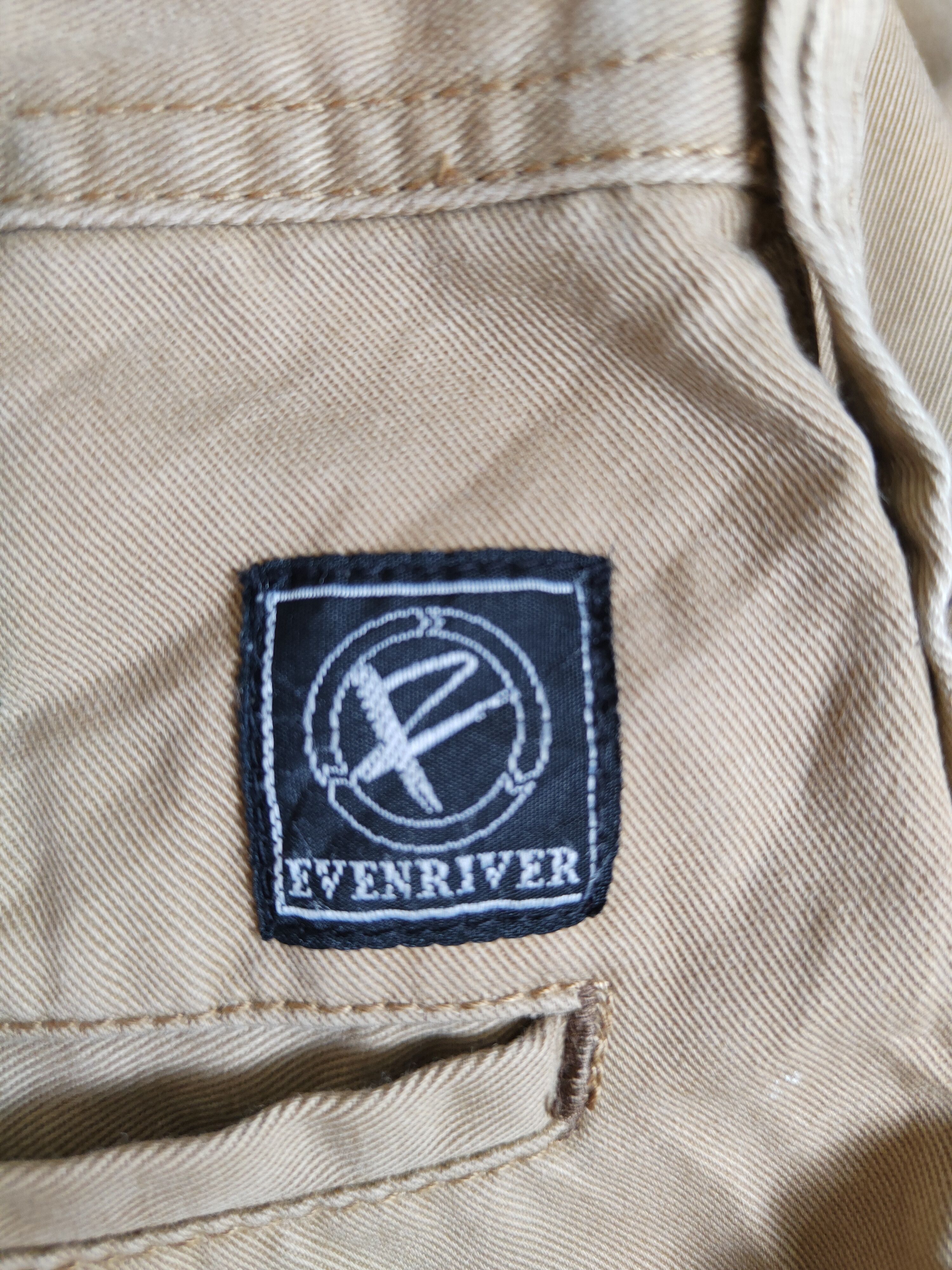 Japanese Brand Evenriver Brown Multipocket Baggy Cargo Pants N#S009 Size US 32 / EU 48 - 15 Thumbnail