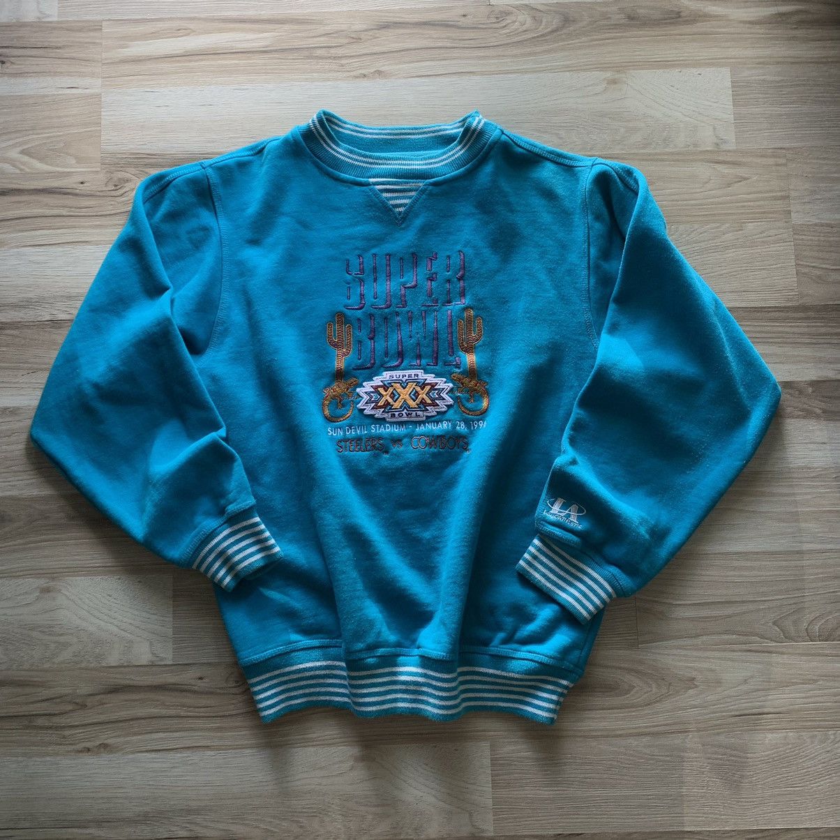 NFL × Vintage Vintage 1996 NFL Super Bowl Baggy Vintage sports crewneck Size US M / EU 48-50 / 2 - 1 Thumbnail