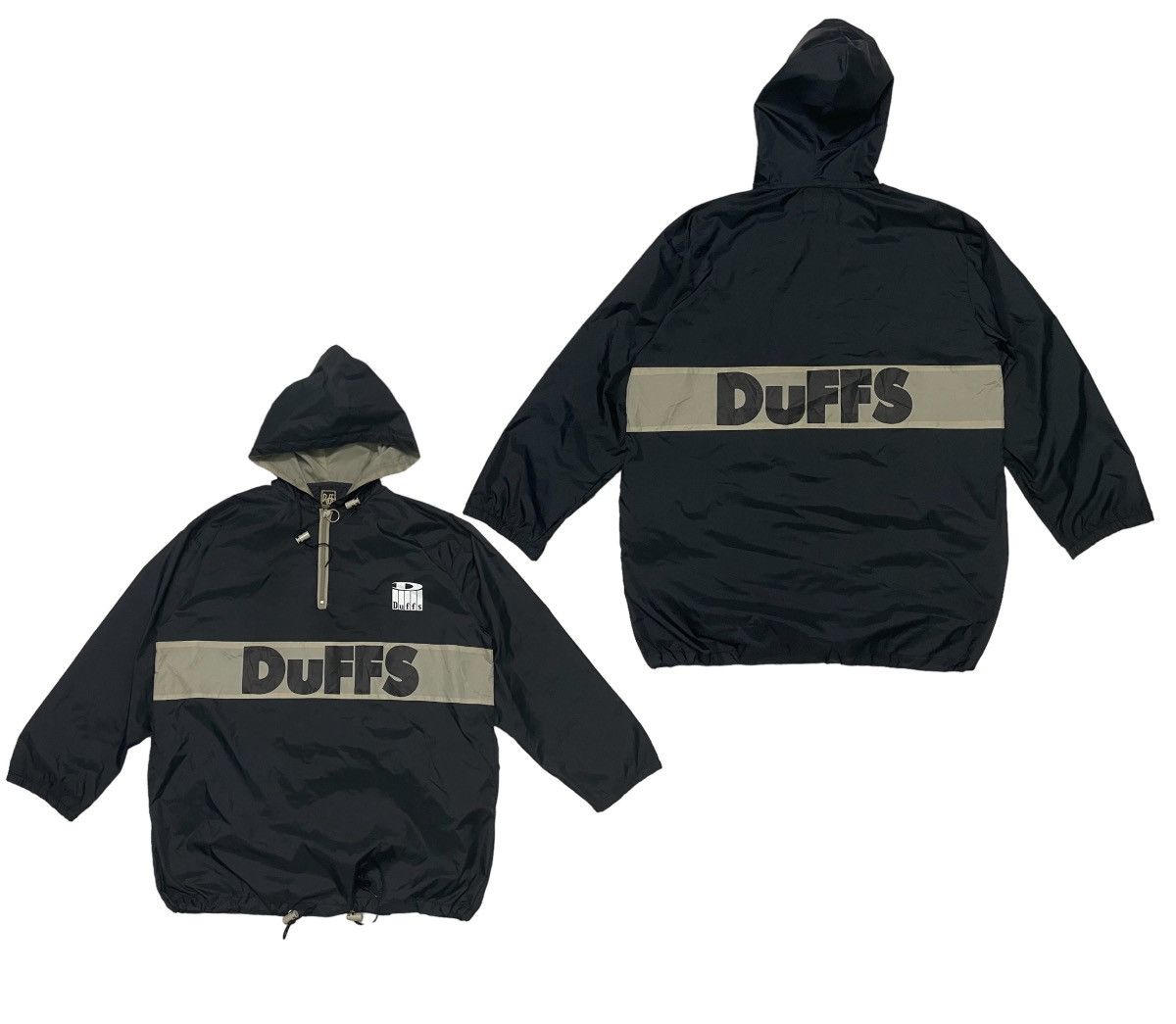 Other RARE 90s DUFFS SKATEBOARD HALF ZIPPER WINDBREAKER RARE Size US XL / EU 56 / 4 - 1 Thumbnail