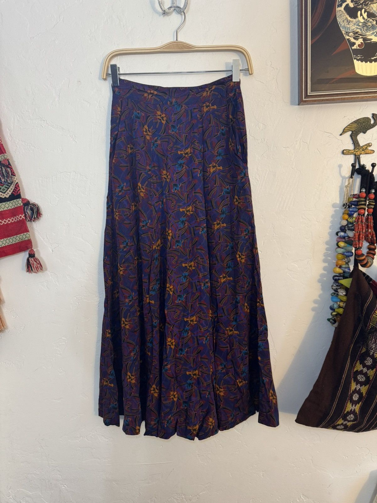 Dior VINTAGE CHRISTIAN DIOR MAXI SKIRT SZ 4 XS 24” WAIST EUC Size 27" / US 4 / IT 40 - 1 Thumbnail