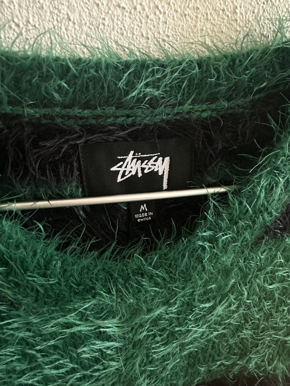 Stussy Stüssy HAIRY STRIPE CREW SWEATER | Grailed Stussy Stüssy HAIRY STRIPE CREW SWEATER | Grailed