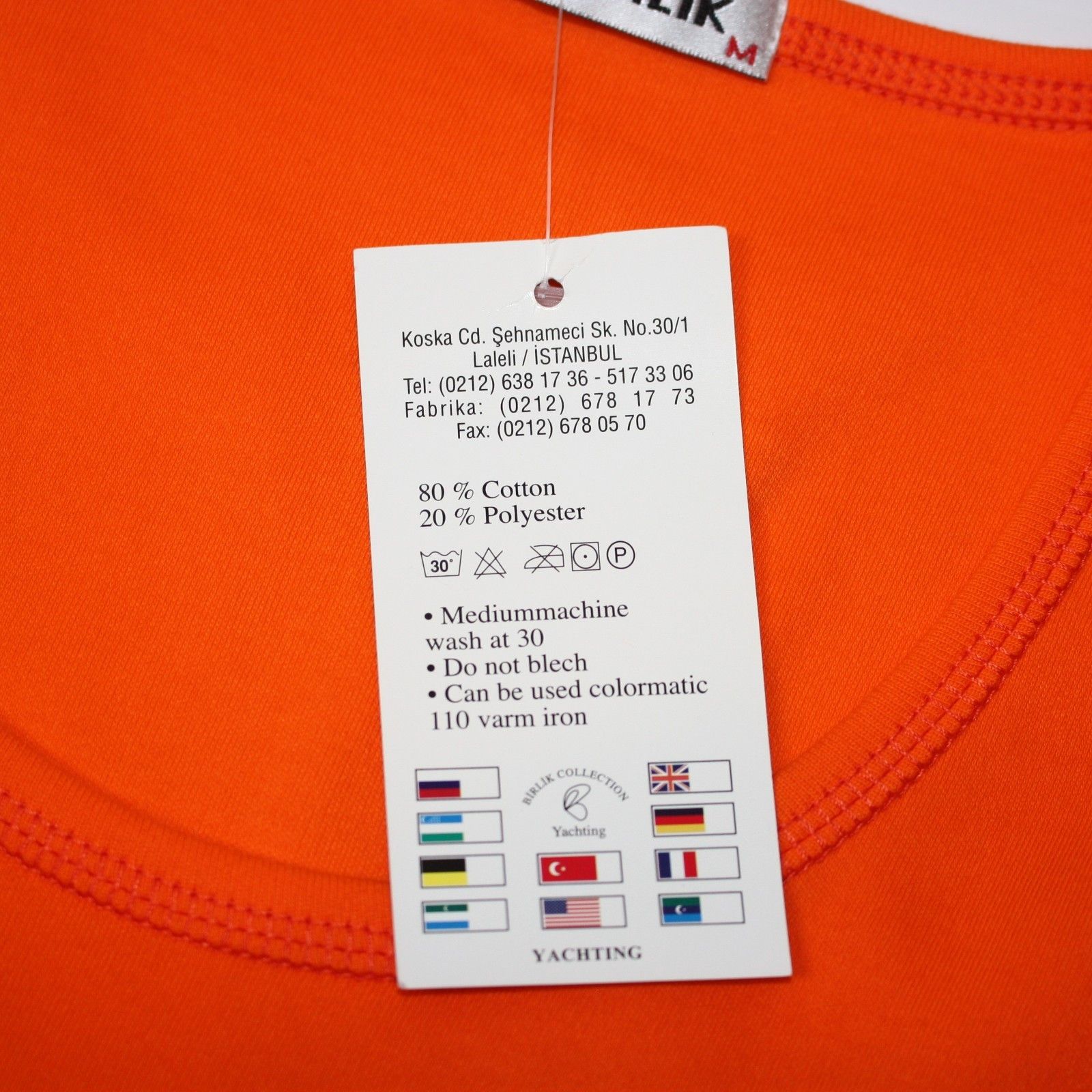 Other Birlik Collection Yachting Bright Orange Dress in size M NWT Size M / US 6-8 / IT 42-44 - 3 Thumbnail