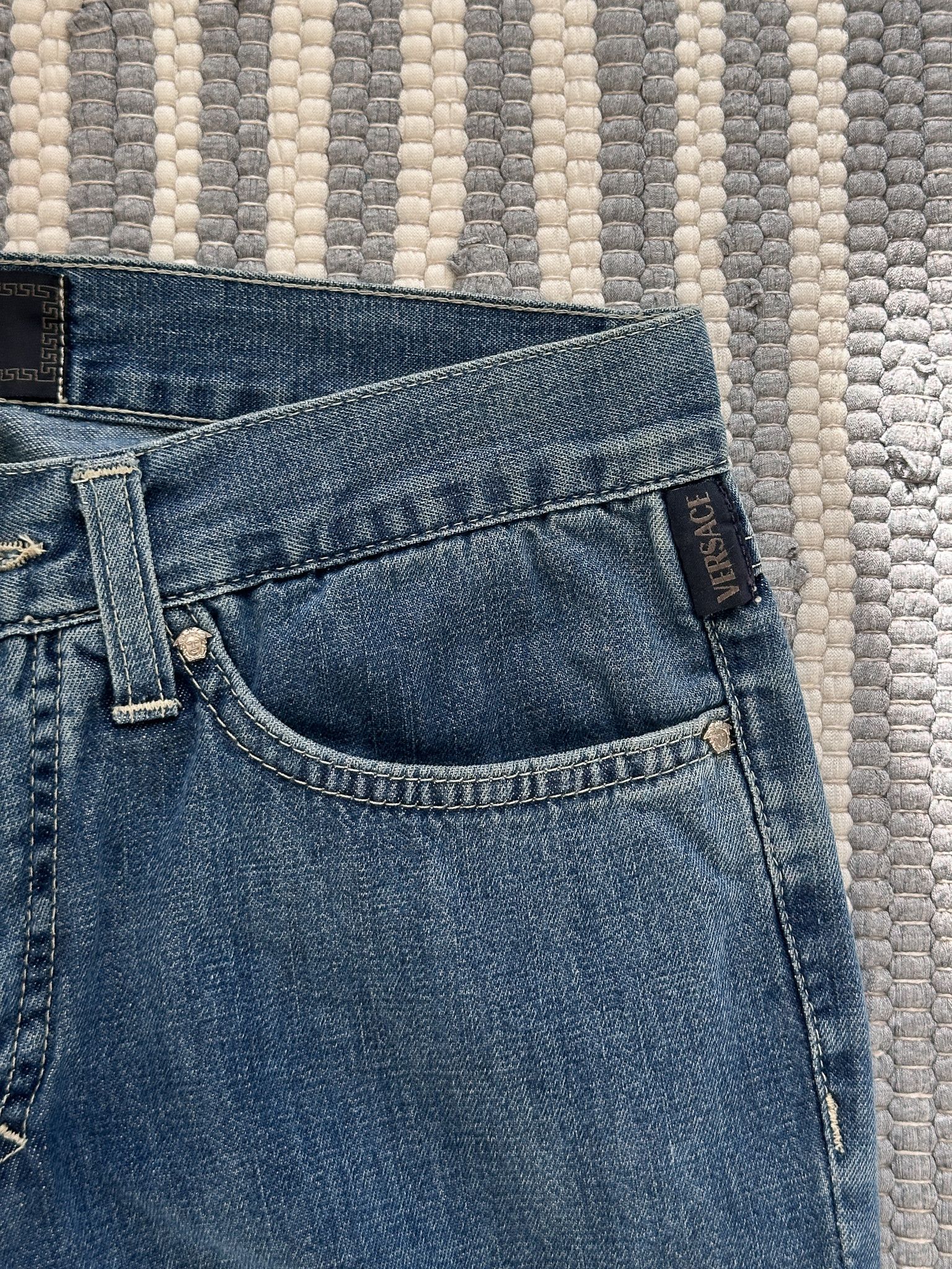 Jean Vintage Versace Jeans Couture Denim Pants Size 27" / US 4 / IT 40 - 6 Thumbnail