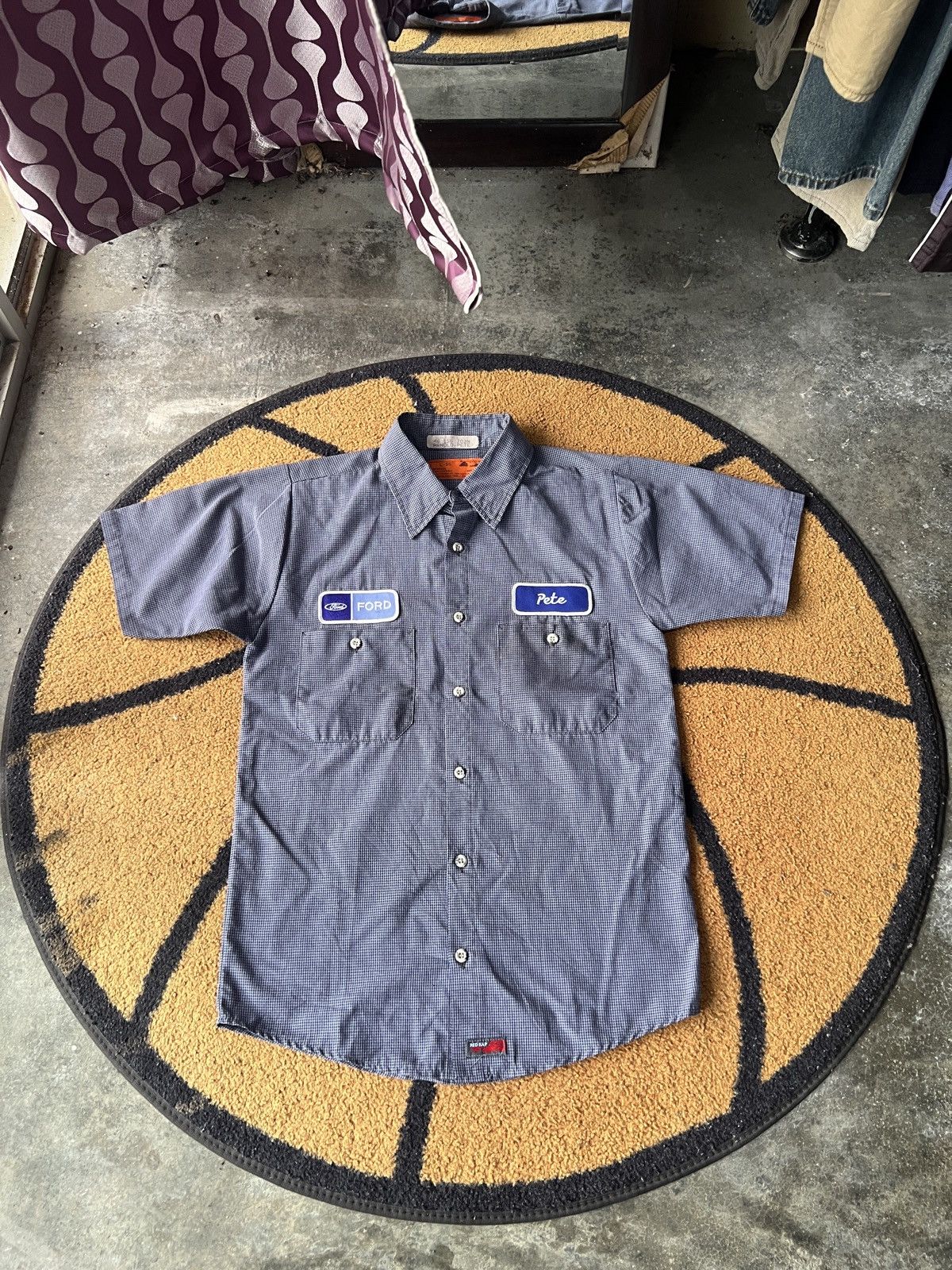 Red Kap 🔥Vintage Red Kap Ford Patches Shirt Size US S / EU 44-46 / 1 - 1 Thumbnail