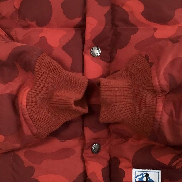 Bape × Nigo BAPE Red camo Hoodie Puffer Down Jacket a bathing ape NIGO Size US L / EU 52-54 / 3 - 6 Thumbnail