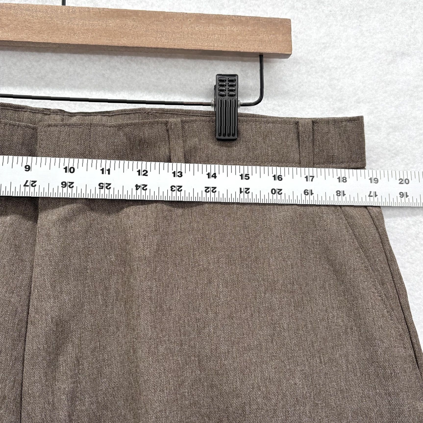 Levi's VINTAGE Levi's Action Slacks Dress Pants Mens 38x30 Brown Polyester Flat Front VTG Casual Size US 38 / EU 54 - 7 Thumbnail